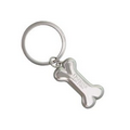 Metal Dog Bone Key Tag